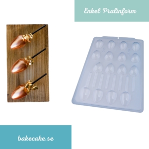 BWB Simple Mold - Bombom 3594 - Pralinform Chokladform