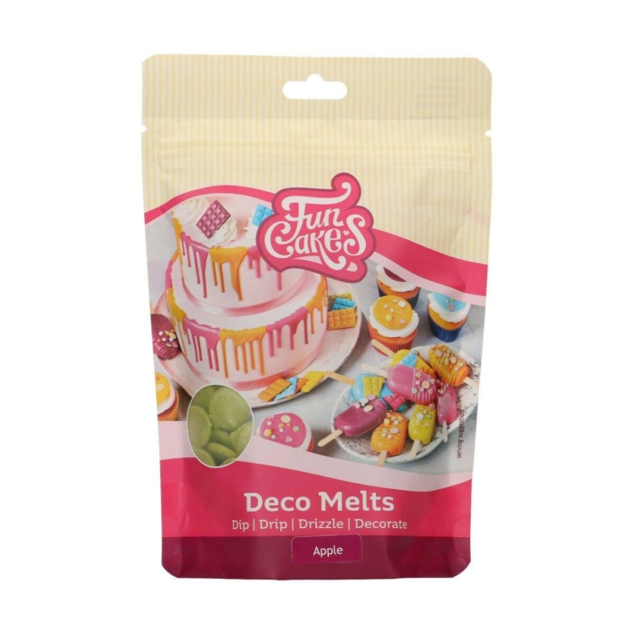 Apple Deco Melts Knappar 250 g - FunCakes