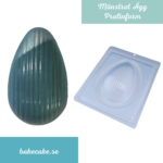 Pralinform Mönstrat Ägg 250g Chokladform - BWB 9337 - Special 3 Part Mold