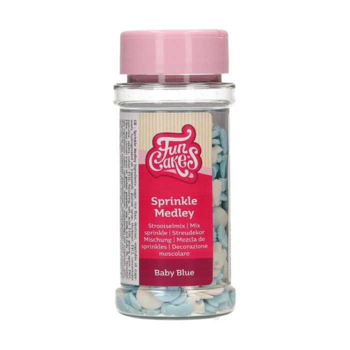 FunCakes - Strössel Medley Baby Blue - 50g