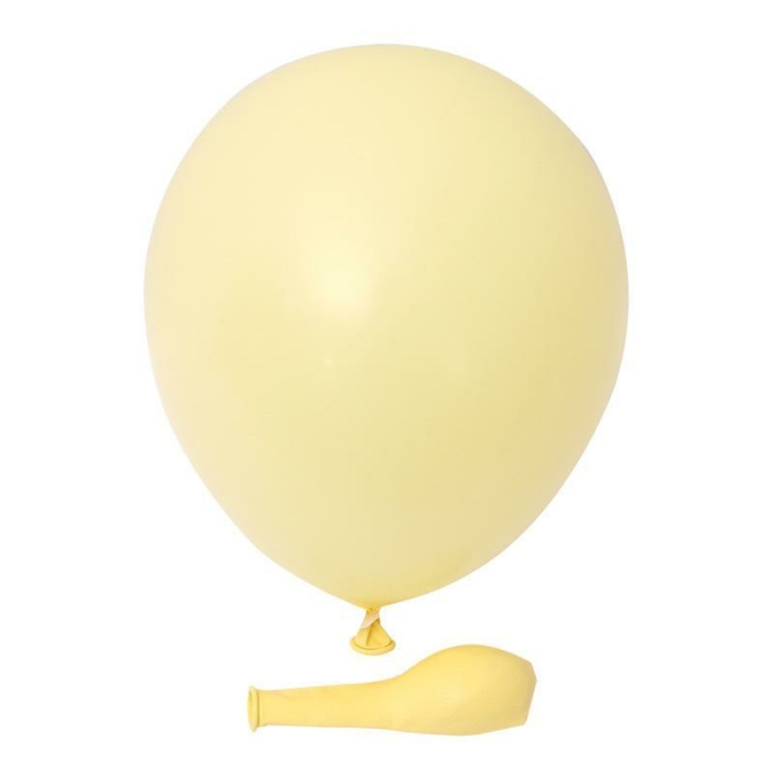 Ballong Gul 30cm 100-pack