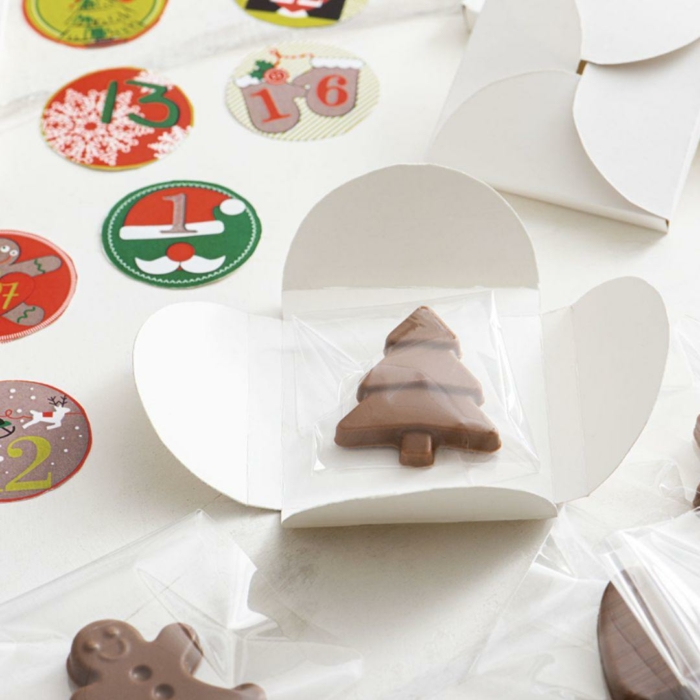 Adventskalender Choklad Praliner Chokladkalender Jul - Decora