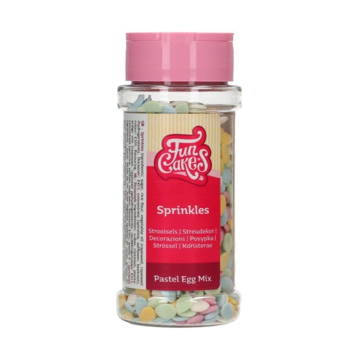 FYND BF 01/2025 FunCakes - FunCakes Pastel Egg Mix Strössel 60 g