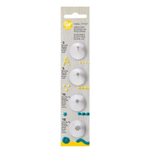 Wilton Decorating Tip Set Small #003, #005, #016, #018