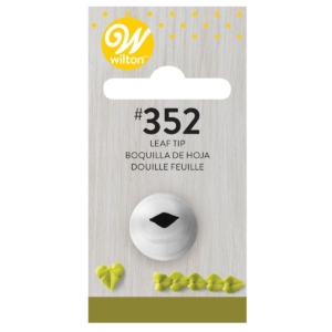 Wilton Decorating Tip Lövtyll #352 Leaf Carded