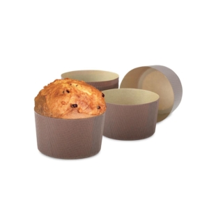 Mini Panettone Bakform 100g Engångs Ugnssäker 10-Pack Baking Pan Decora