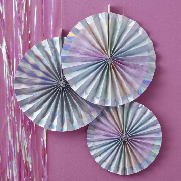 Pin Wheels Rainbow & Iridescent - 3-Pack