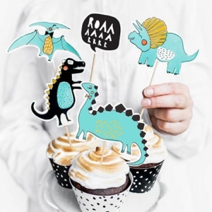 Cake Picks Topper Dinosaurier