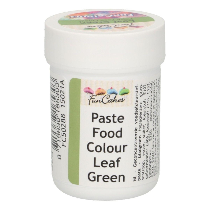 FunCakes Lövgrön Pastafärg Leaf Green Paste Food Colour 30g