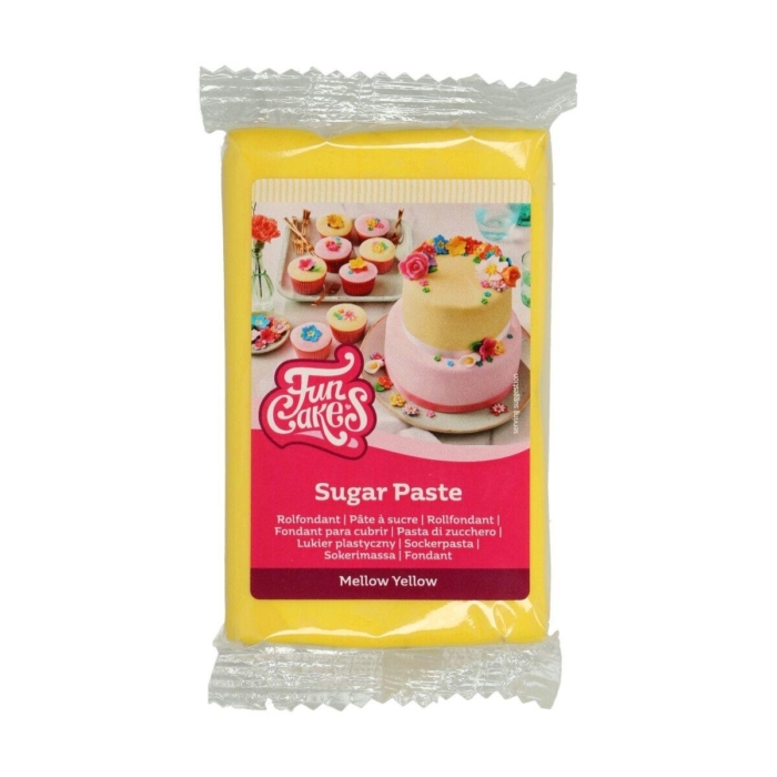 FunCakes - Mellow Yellow Sockerpasta 250g