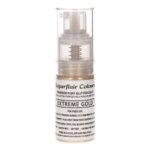 Sugarflair - Extreme Guld Glitterspray 10g