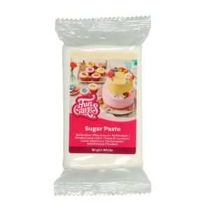 FunCakes - Snövit/Bright White Sockerpasta 250g