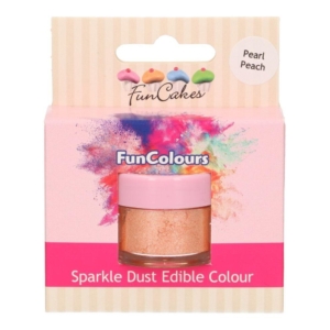 FunCakes - Pärlpersika Skimrande Pulverfärg | Pearl Peach