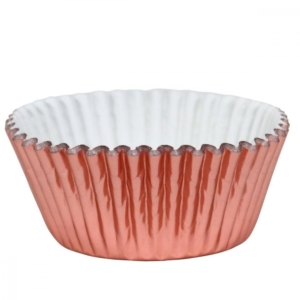 Muffinsformar Metallic Roséguld 30st- PME