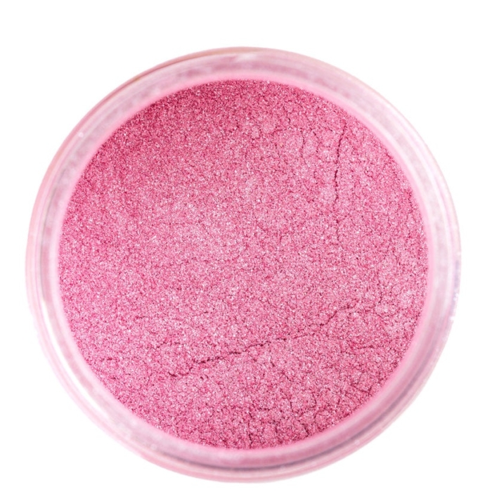 Ätbart Glitter Rosa Pulverfärg 10g- Super Streusel