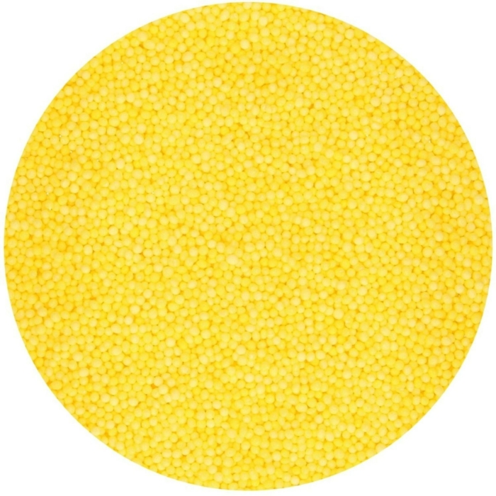 Funcakes - Yellow/Gul Nonpareils Strössel 80g