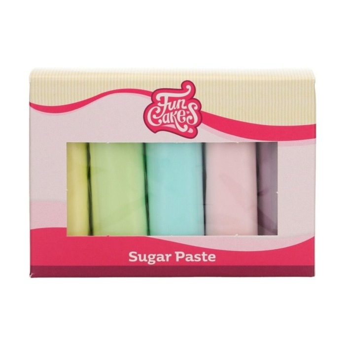 FunCakes - Pastell Sockerpasta Multipack | 5x100g