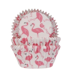 Muffinsformar Flamingo 50st- House of Marie