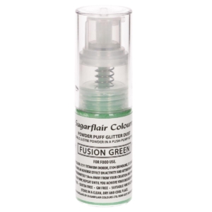 Sugarflair - Grön Glitterspray 10g | Fusion Green