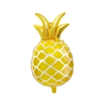 Folieballong Ananas Guld Aloha - Tropical Festival